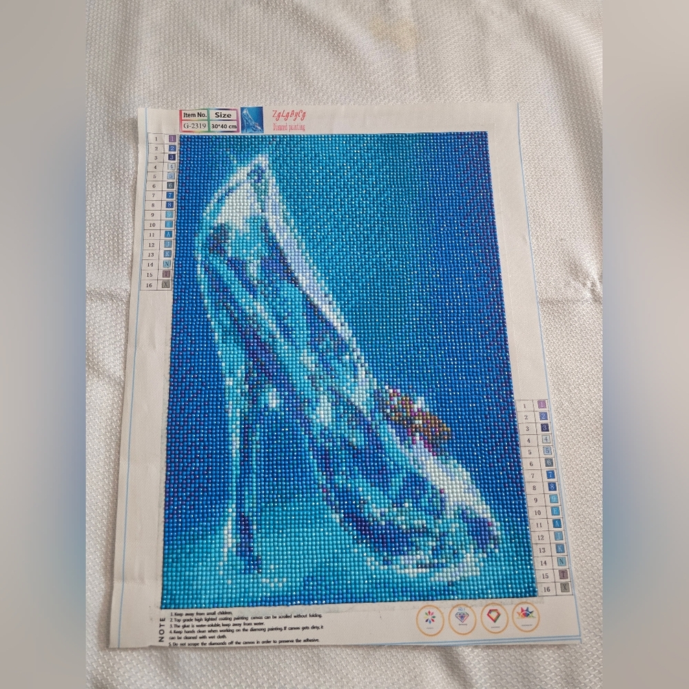 ❤️FINAL SALE- 30cm×34cm (12in×16in) Finished Diamond Painting